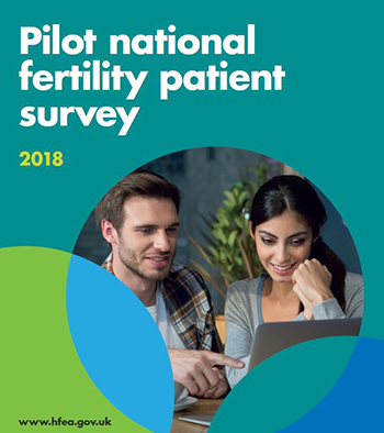 HFEA National Fertility Pilot Survey 2018 image