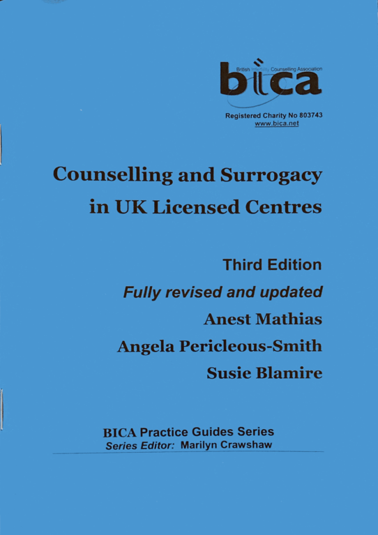 Counselling and Surrogacy in Licensed Clinics in the UK (2021) 